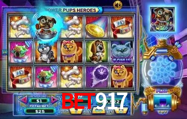 Variedade de jogos na Bet917